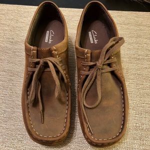 Clarks Women’s Padmora Dark Brown Wallabees